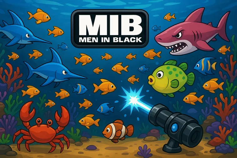 Hướng Dẫn Chi Tiết Cách Chơi Bắn Cá Men In Black Tại Crown88